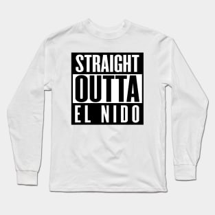 Straight Outta El Nido Long Sleeve T-Shirt